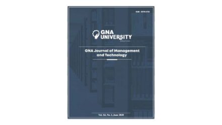 GNA Journal of Management & Technology 2020