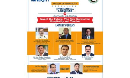 International E-Seminar on “Invent the Future: The New Normal for Hospitality & Tourism”