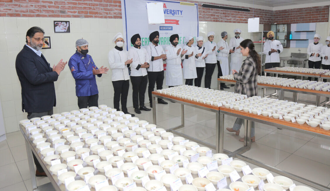 Attempt for Record of Maximum Types of Phirni at GNA University