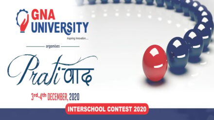7th PRATIVAAD – An Annual Inter School Virtual Contest at GNA University