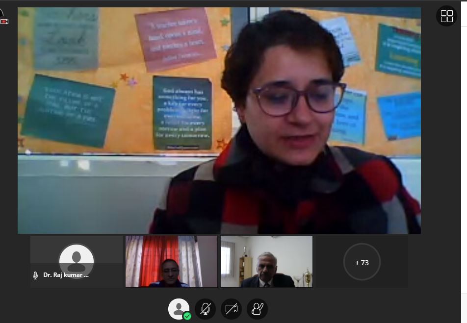 Webinar on Teacher’s Role in NEP Implementation at GNA University
