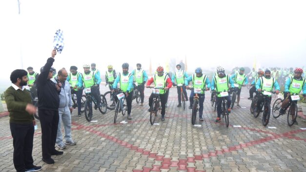 Cycling Marathon organized by GNA University