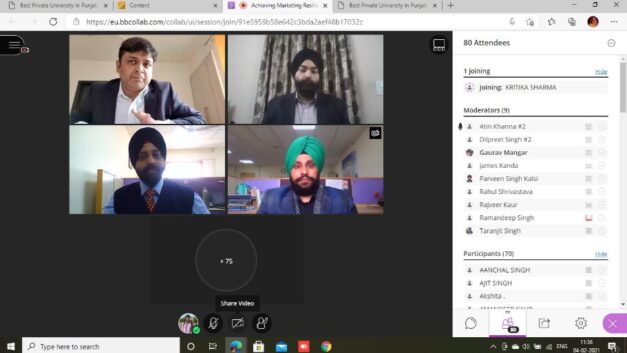 Panel Discussion on “Achieving Marketing Resilience in Turbulent Times”