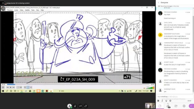 Workshop on Storyboarding and Cartooning