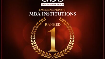 GNA Business School #1 in Outlook B-School Rankings 2022