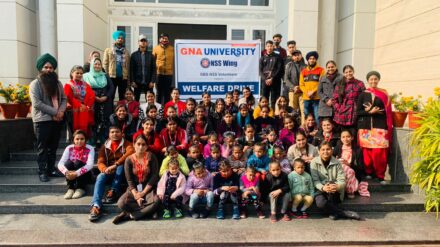 NSS Wing at GNA University organized Welfare Drive