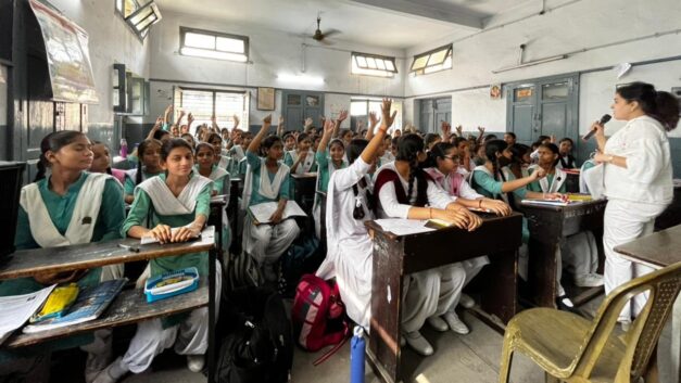 CELEBRATION OF PRAYAS DAY @ GNA UNIVERSITY ON THE OCCASSION OF WORLD’S MENSTRUAL DAY 2022