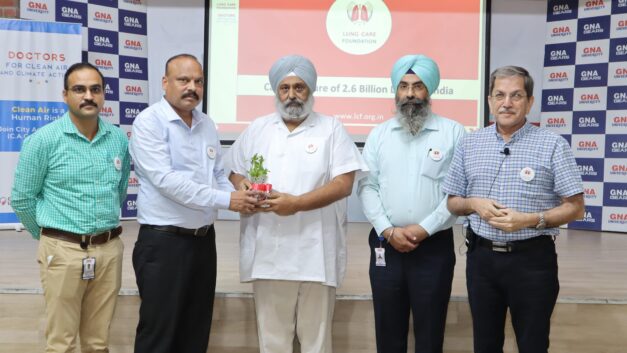 Guest Lecture on Combating Air Pollution @ GNA University