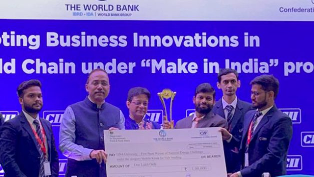 GNA University Grabs First Position in India under “National Design Challenge on Innovative Design of Mobile Kiosk for Fish Vending”