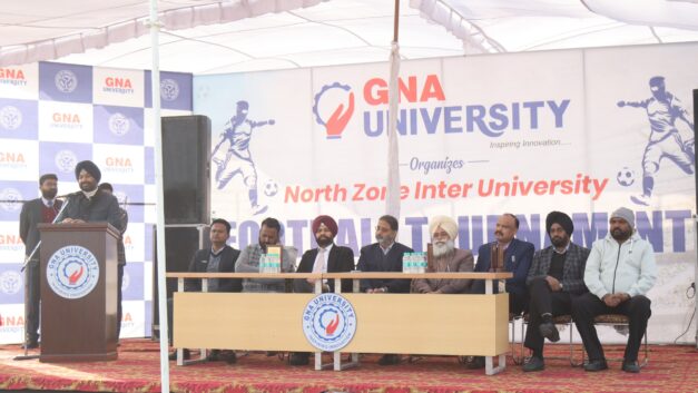 GNA University organized AIU North Zone Inter University Football Tournament