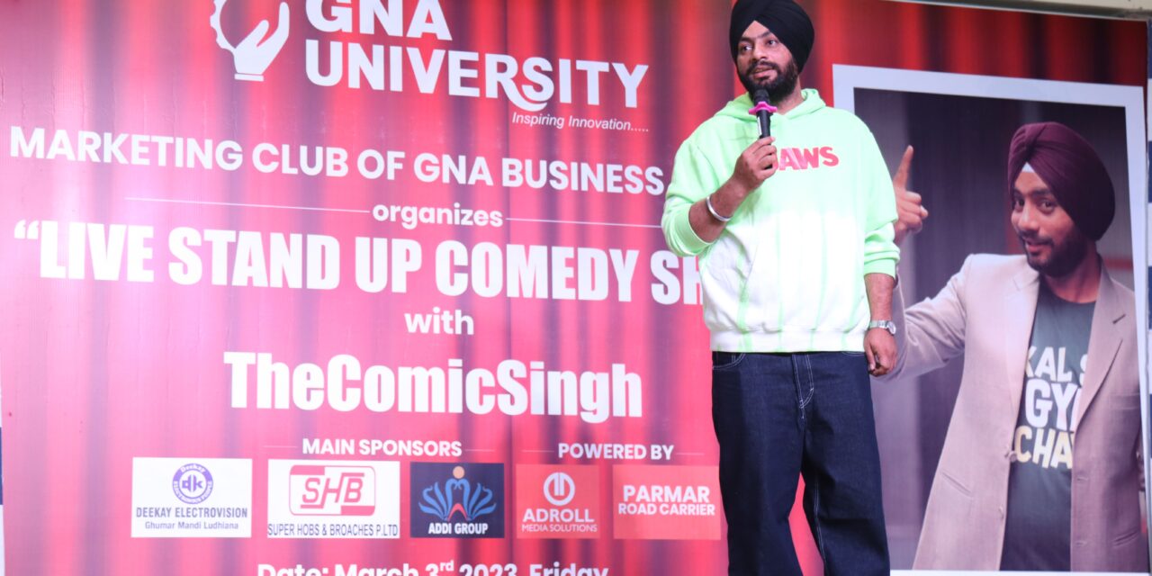 ‘The Live Stand-Up Comedy Show’@ GNA University