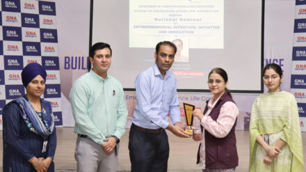 GNA University organized National Seminar on “Entrepreneurial Intention, Innovation, and Invention”