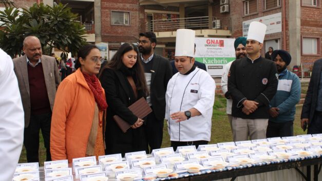 GNA UNIVERSITY ATTEMPTS A NEW RECORD WITH 3535 VARIETIES OF KACHORI