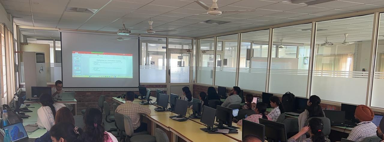 ONE WEEK FACULTY DEVELOPMENT PROGRAM ON “DATA ANALYSIS USING SPSS AND AMOS”